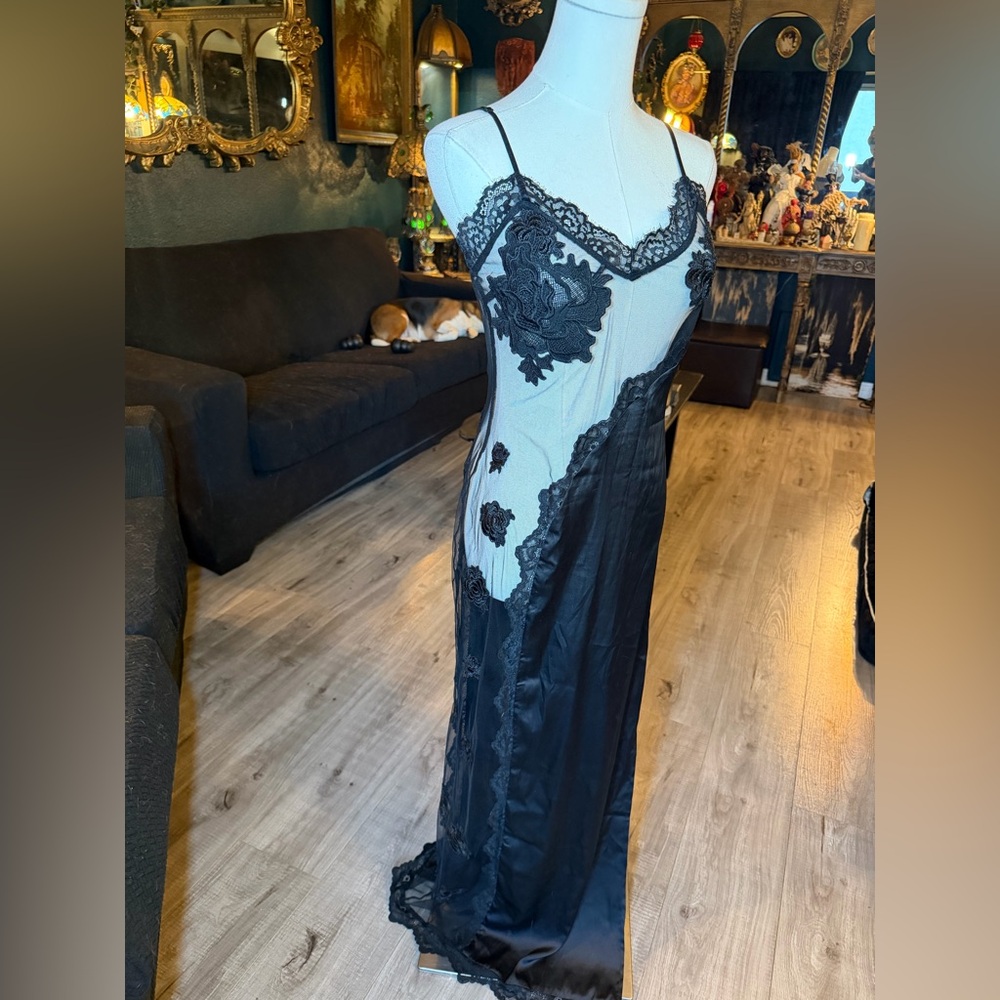 Dollskill Unholy SPELLBINDING MAXI SLIP DRESS